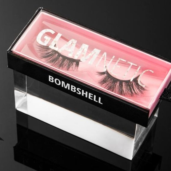 ❣️2/$36 NIB GLAMNETIC Bombshell Lashes w/ Lash Anchors - Picture 1 of 9